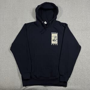 Knuckle Puck Hoodie Mens Small Sweatshirt Pop Punk Emo Rock Concert Graphic